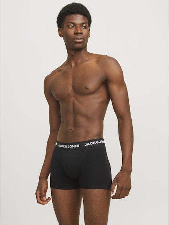 JACANTHONY TRUNKS 3 PACK BLACK