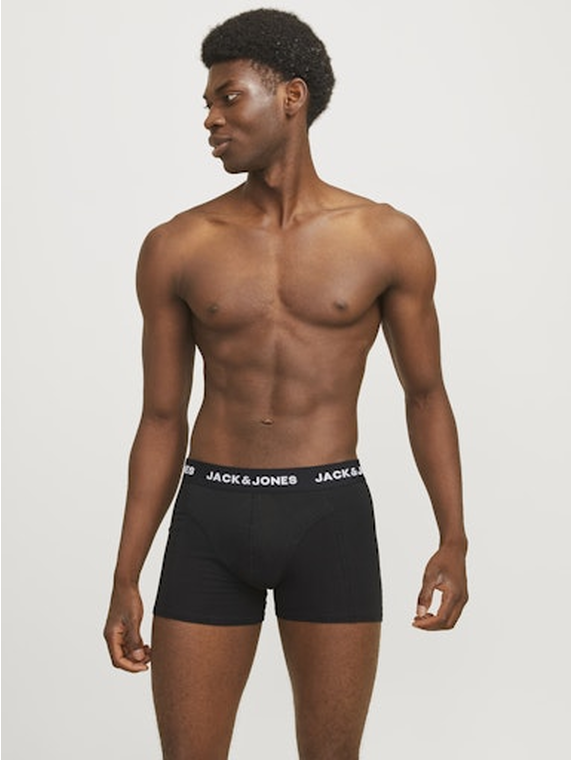 JACANTHONY TRUNKS 3 PACK BLACK