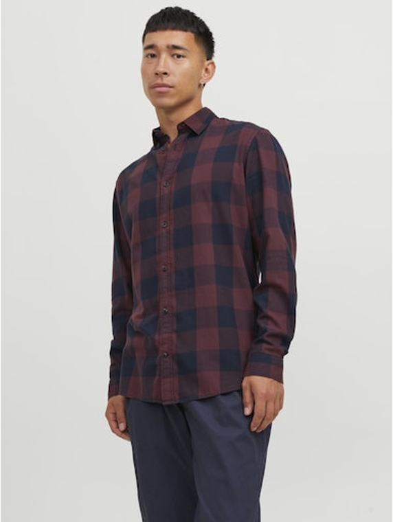JJEGINGHAM TWILL SHIRT L/S NOOS