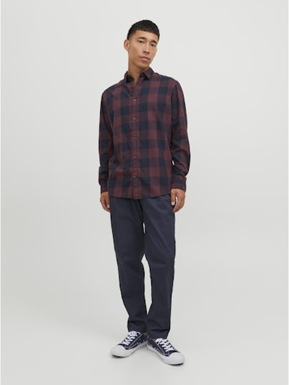 JJEGINGHAM TWILL SHIRT L/S NOOS