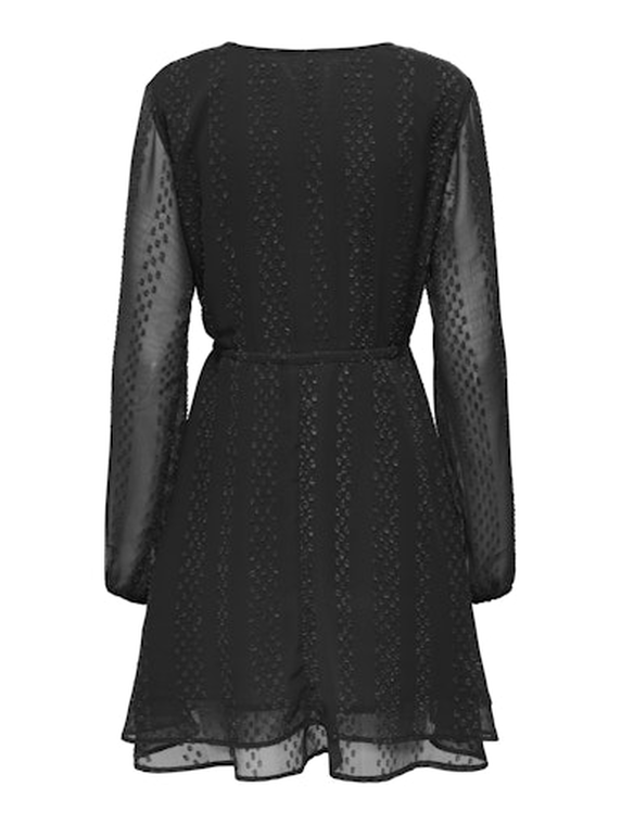 ONLVIANI L/S V-NECK SHORT DRESS EX PTM