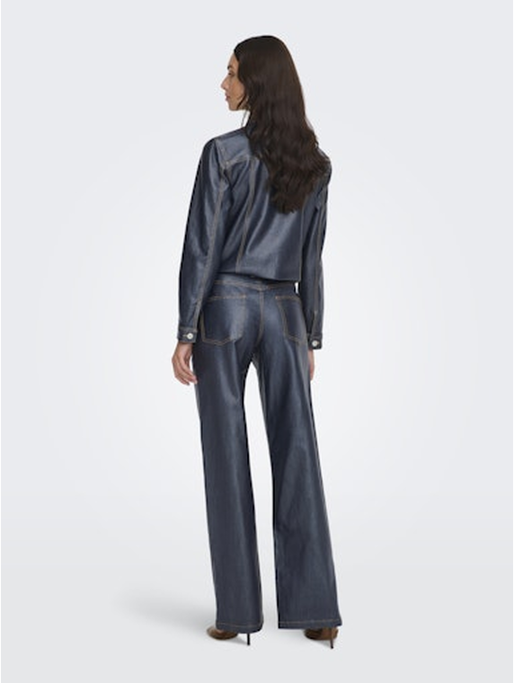 ONLHOPE-CITA MW WIDE COATED PANT CC PNT