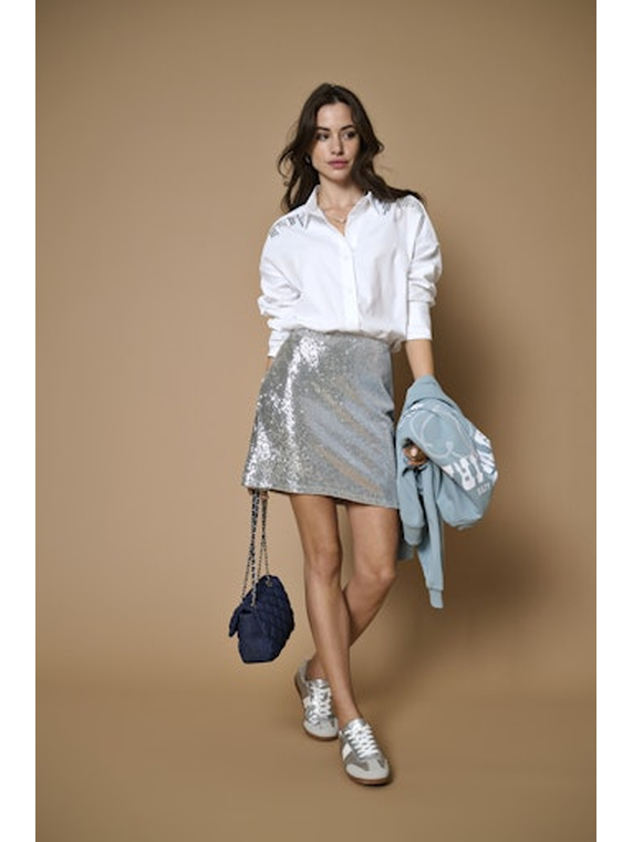 ONLOREGON LEANA LIFE LS EMBELI SHIRT WVN