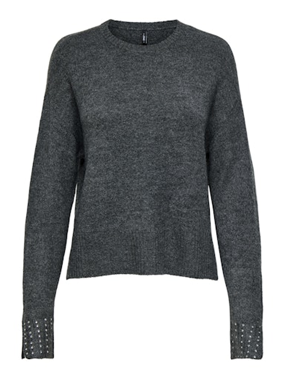 ONLOHIO LS O-NECK BLING PULLOVER KNT