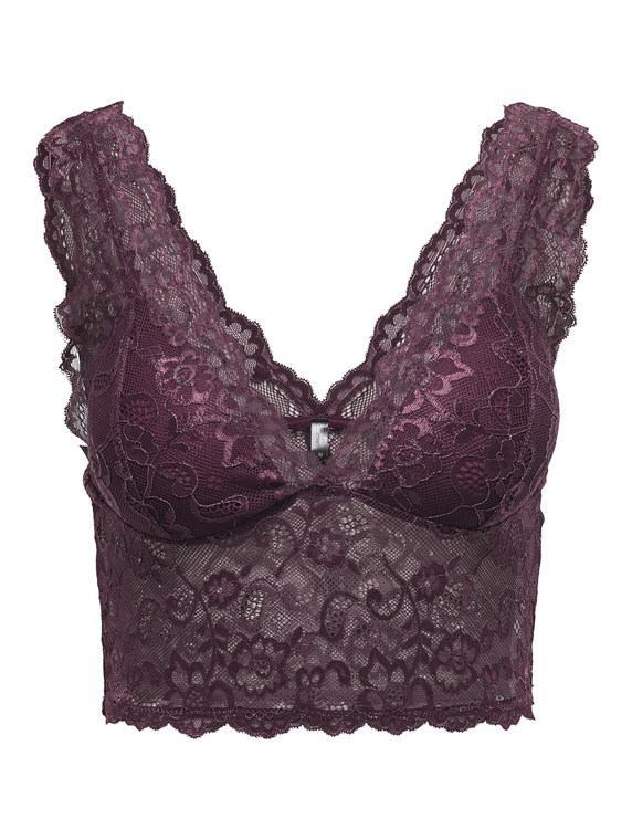 ONLCHLOE LACE GLITTER BRA ACC