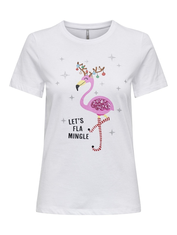 ONLYRSA LIFE CHRISTMAS S/S TOP BOX JRS