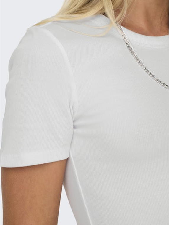 ONLEASY S/S O-NECK TOP BOX JRS