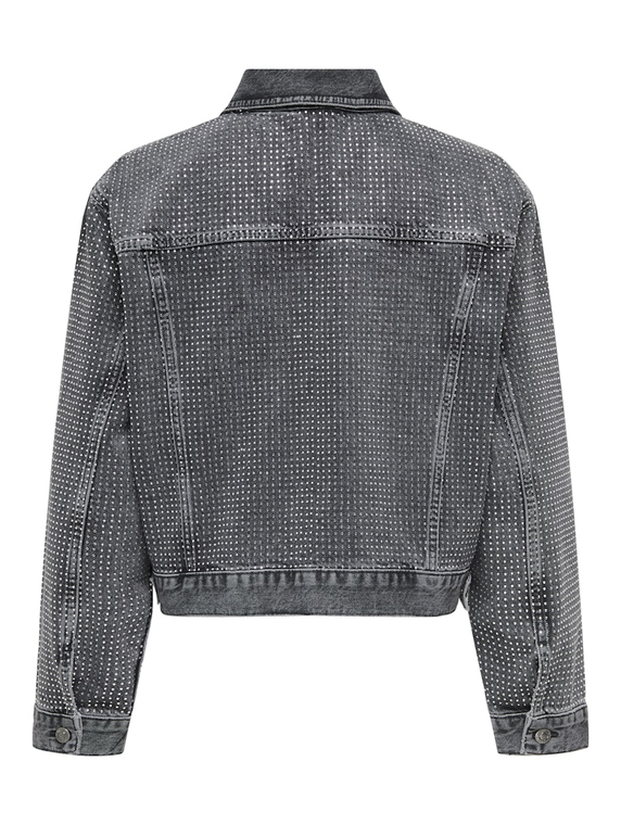 ONLHUDSON LS DECO DNM JACKET RED CRO