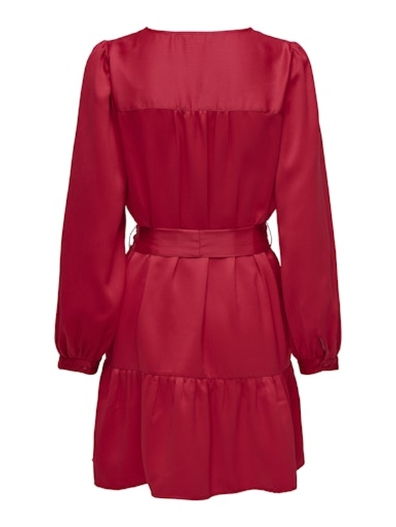 ONLNEW ALENA LIFE L/S SHORT DRESS WVN