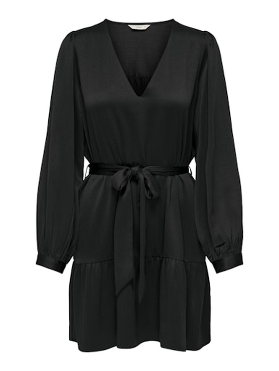 ONLNEW ALENA LIFE L/S SHORT DRESS WVN