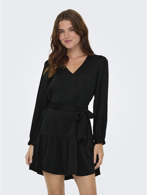 ONLNEW ALENA LIFE L/S SHORT DRESS WVN