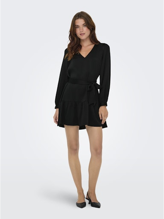 ONLNEW ALENA LIFE L/S SHORT DRESS WVN