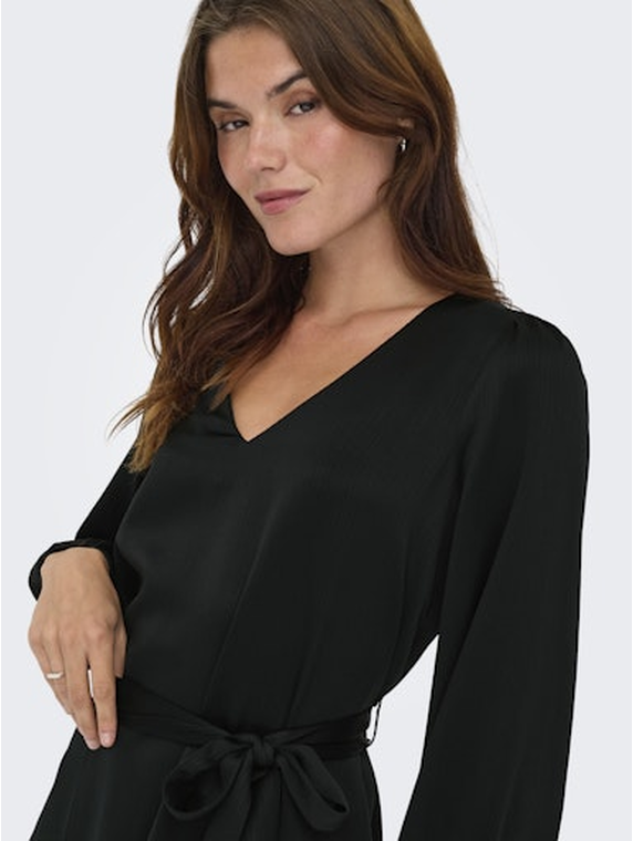 ONLNEW ALENA LIFE L/S SHORT DRESS WVN