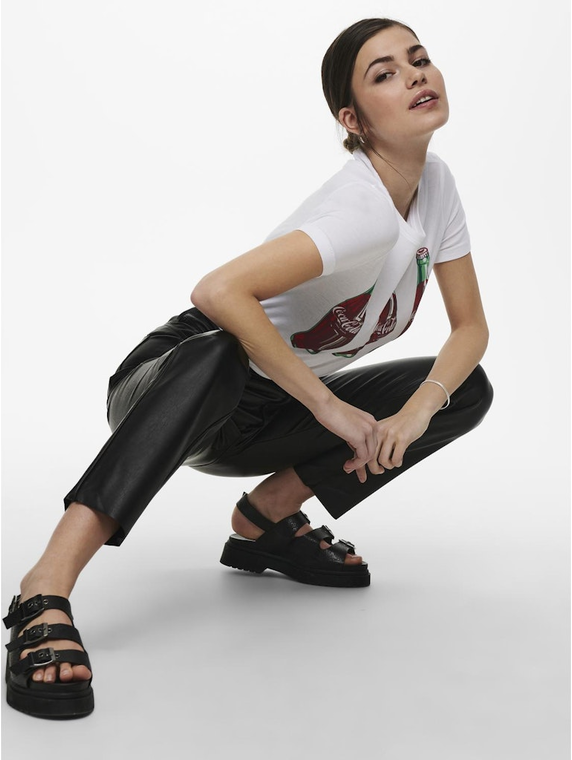 ONLEMILY HW ST ANK FAUX LEATHER PNT NOOS