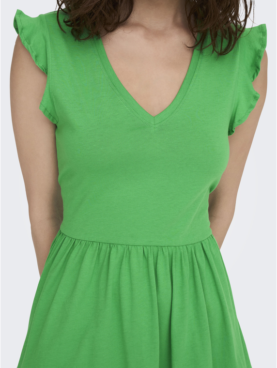 ONLMAY CAP SLEEV FRIL DRESS JRS NOOS