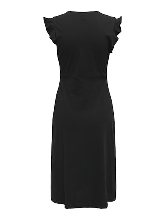 ONLMAY LIFE S/L WRAP MIDI DRESS JRS