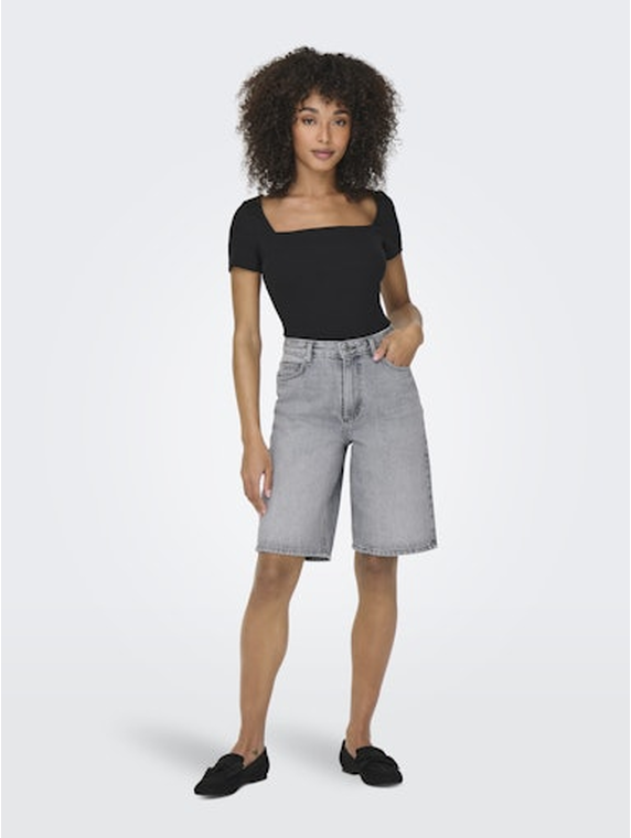 ONLSONNY HW WIDE DNM SHORTS NOOS