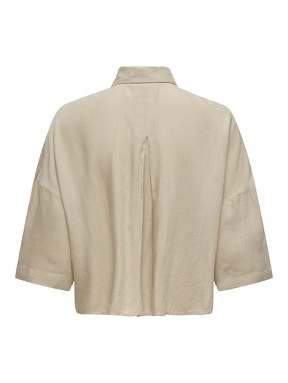 ONLASTRID LIFE 2/4 CROP SHIRT WVN NOOS