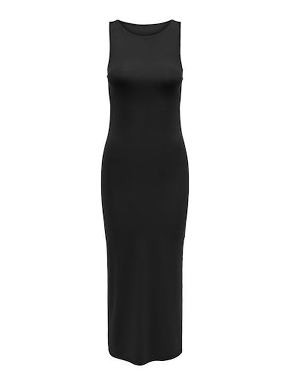 ONLEA S/L LONG SLIT DRESS JRS