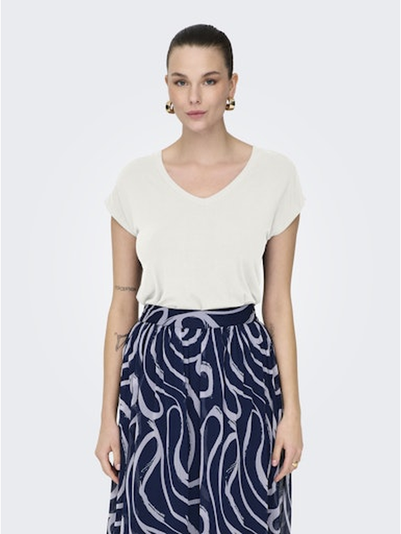 ONLRILLA S/S V-NECK TOP JRS