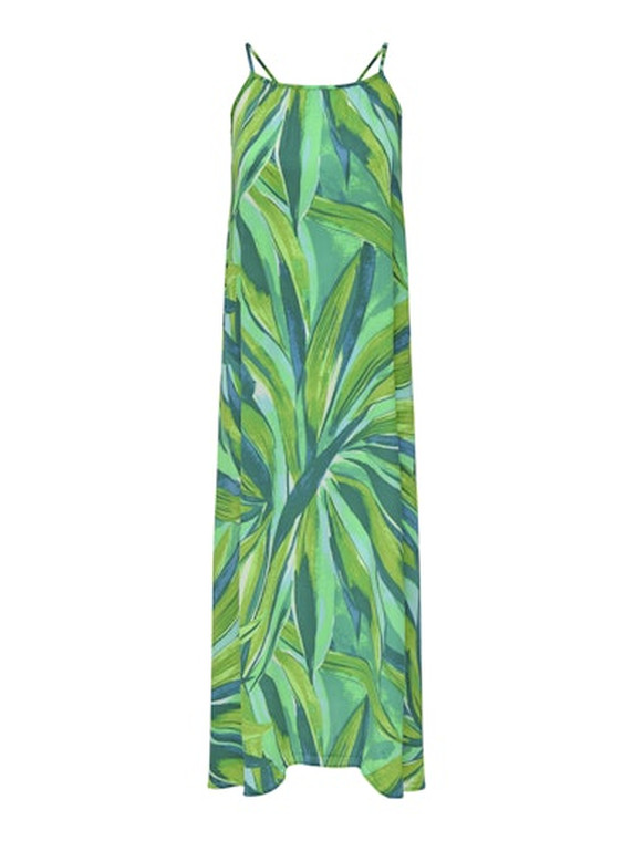 ONLALMA LIFE POLY ELLA LONG DRESS AOP