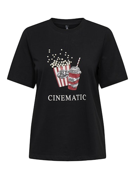 ONLBURST LIFE S/S POPCORN TOP BOX JRS