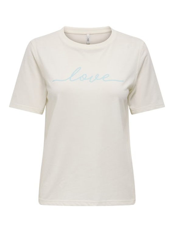 ONLABELONE S/S WORD TOP BOX JRS