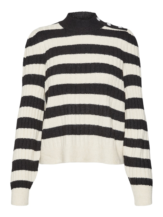 VMELYA LS HIGHNECK PULLOVER GA BOO