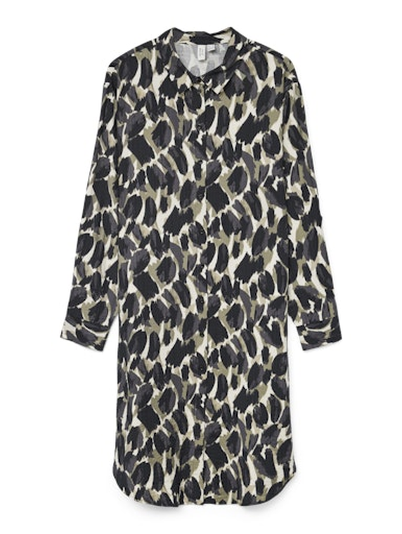 VMFANINI L/S BLK SHIRT DRESS WVN BTQ GA