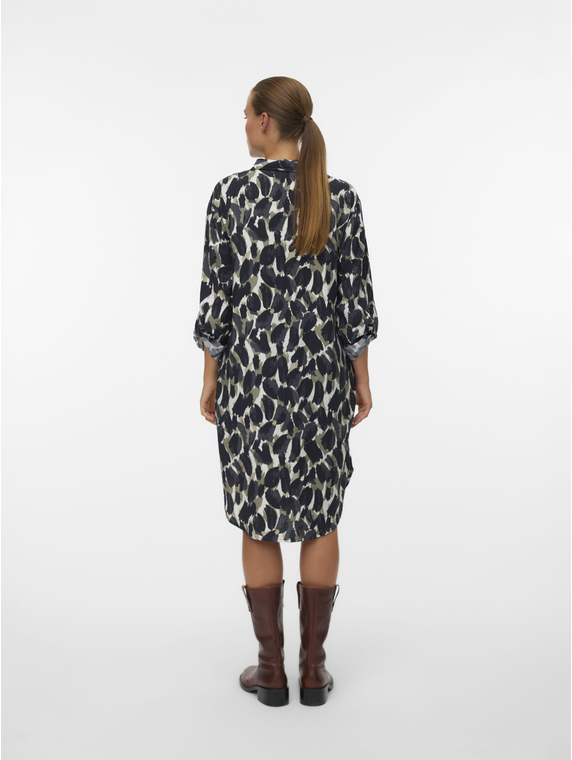 VMFANINI L/S BLK SHIRT DRESS WVN BTQ GA