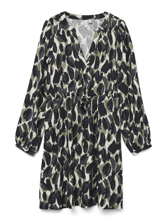 VMFANINI L/S SHORT DRESS WVN BTQ GA