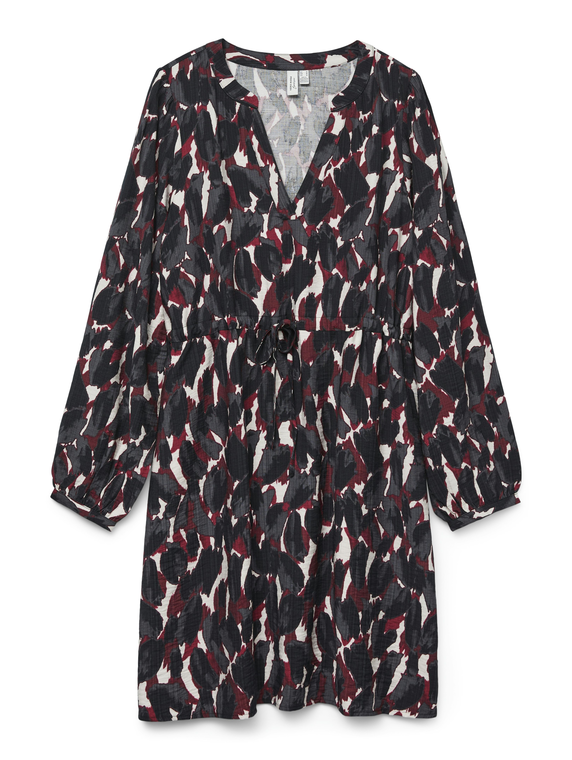 VMFANINI L/S SHORT DRESS WVN BTQ GA