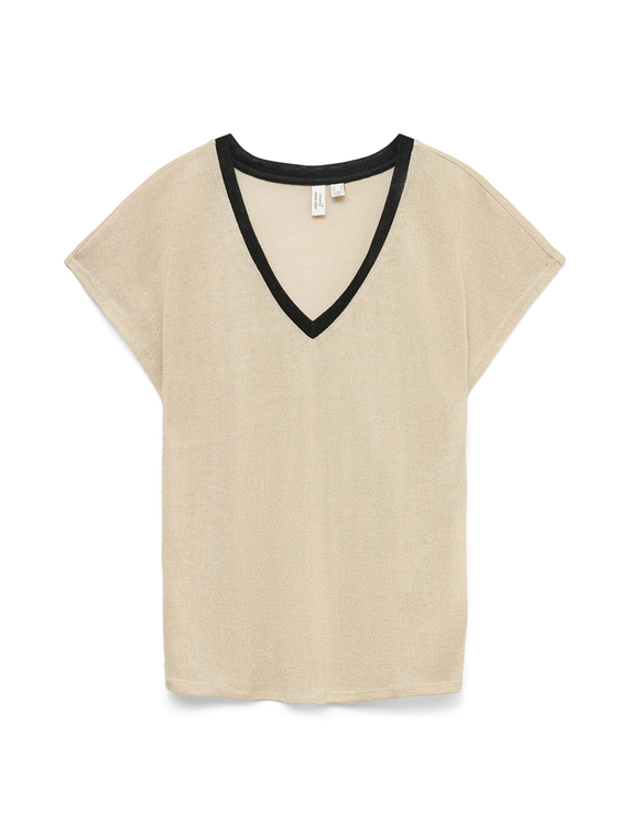 VMGITA S/S TOP JRS BTQ