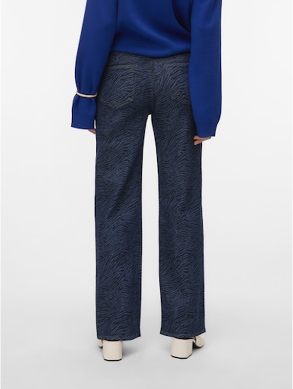 VMTESSA HR WIDE PATTERN MIX JEANS RA369
