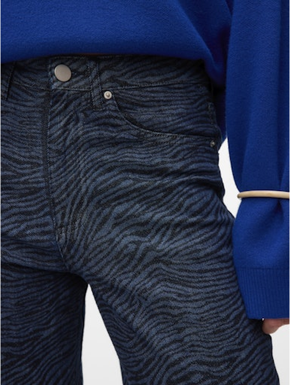 VMTESSA HR WIDE PATTERN MIX JEANS RA369