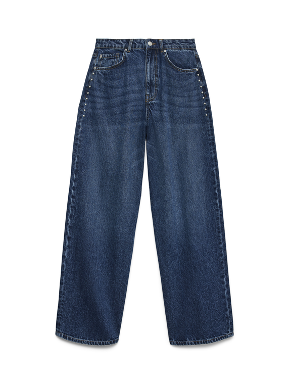 VMRAE HR WIDE STUDS JEANS VI3525