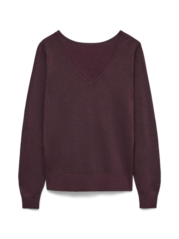 VMHAPPYGLITTER LS 2WAY PULLOVER BOO