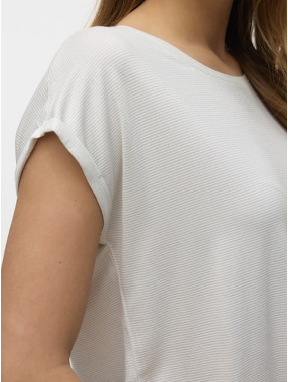 VMLAVA GLITTER SS TOP STRIPE JRS NOOS