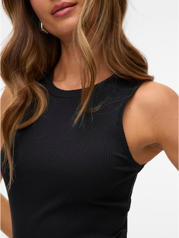 AWLAVENDER SL O-NECK CALF DRESS NOOS