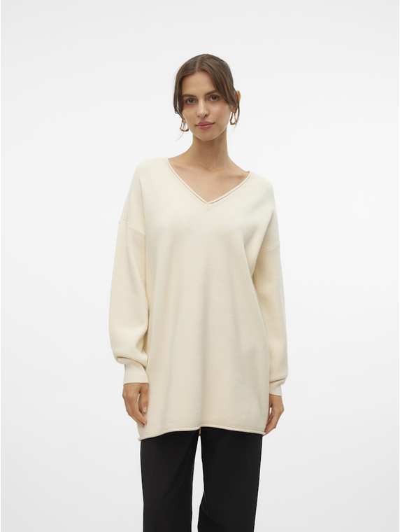 VMGOLD ROLL LS LONG V-NECK PULLOVER GA
