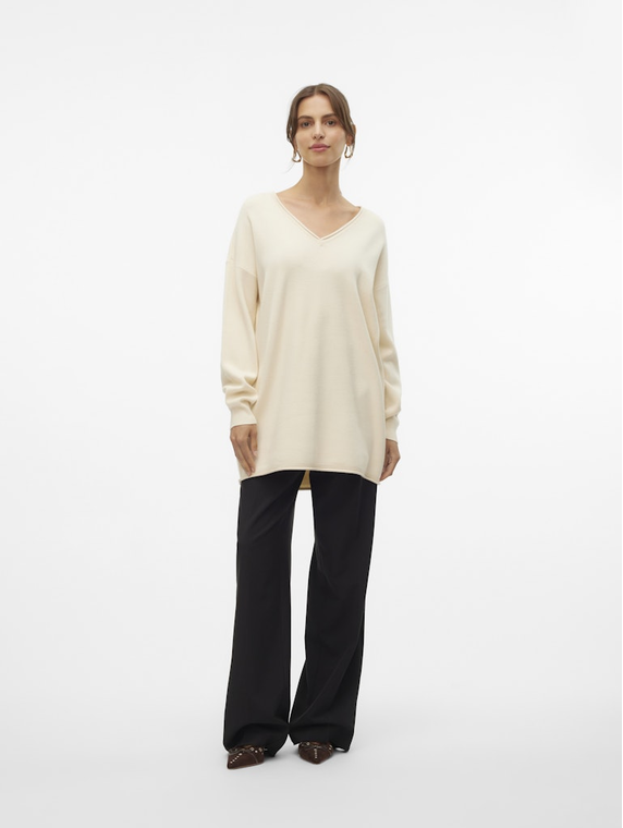 VMGOLD ROLL LS LONG V-NECK PULLOVER GA
