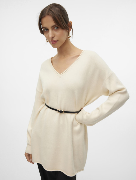 VMGOLD ROLL LS LONG V-NECK PULLOVER GA