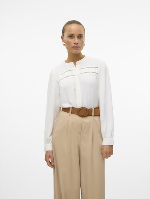 VMEMMA LS LACE SHIRT WVN GA NOOS