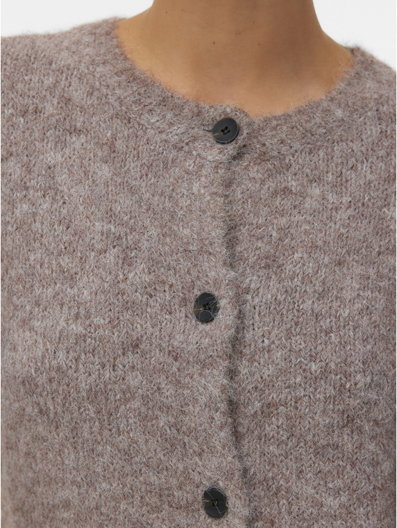 VMNOVAH LS O-NECK BUTTON CARDI GA NOOS