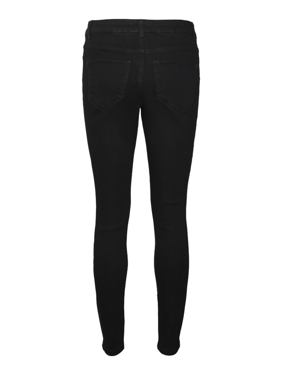 VMELLY MR SKINNY JEANS BLK NOOS