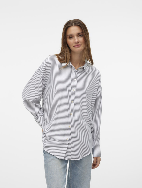 VMNORA LS OVERSIZE SHIRT WVN GA NOOS
