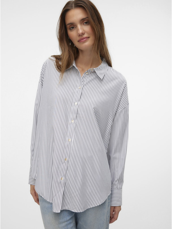 VMNORA LS OVERSIZE SHIRT WVN GA NOOS