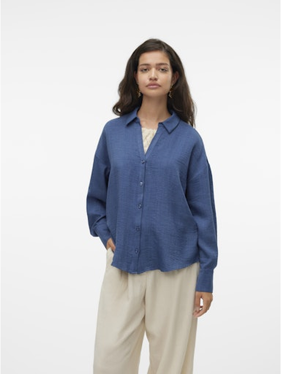 VMMELANEY QUEENY LS SHIRT WVN NOOS