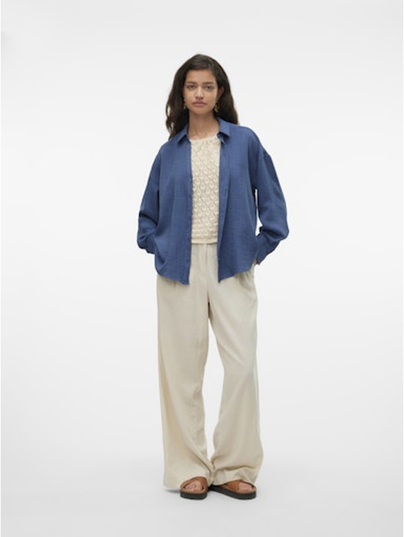 VMMELANEY QUEENY LS SHIRT WVN NOOS