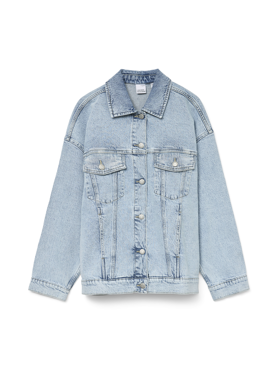 VMTESSA LS OVERSIZE DENIM JACKET GA NOOS